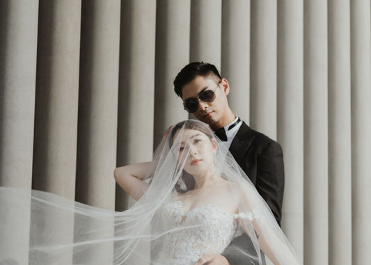 M+博物館拍攝的一張prewedding照片